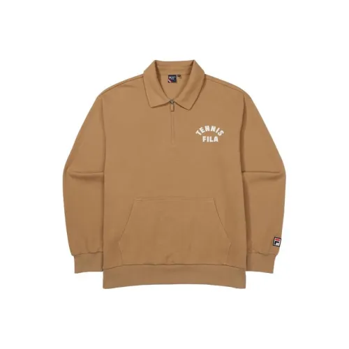 FILA Sweatshirts Unisex Brown