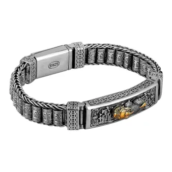 LINKY Laboratory S925 Silver Bracelets Unisex