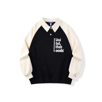 Unite Life HOODS Sweatshirt Unisex Black