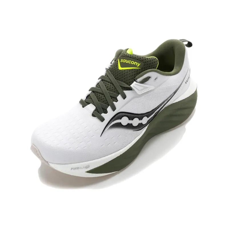 Saucony Triumph 22 White Olivine-2