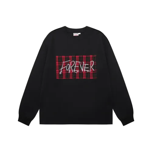 4EVER LAB T Shirts Unisex Black