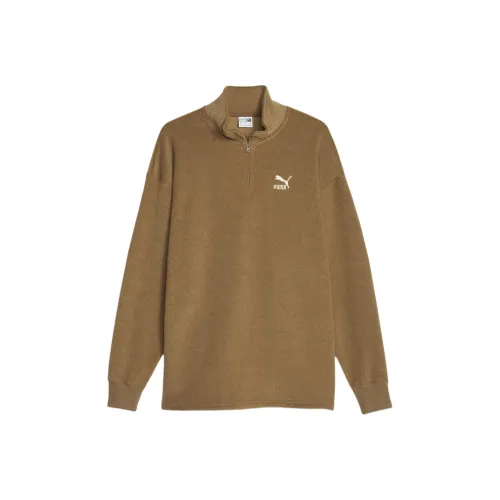 PUMA CLASSICS Sweatshirts Men Brown