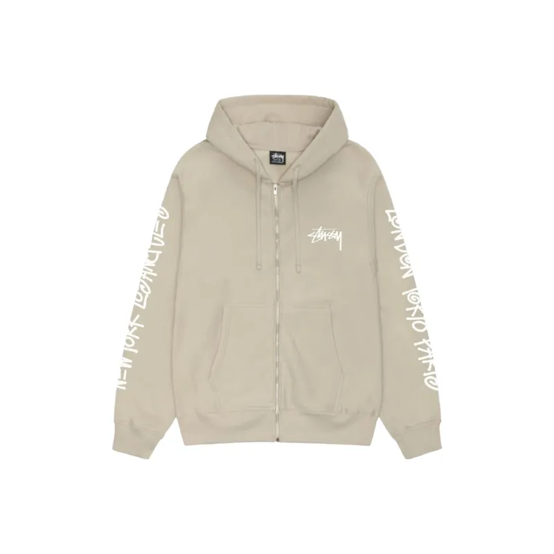 Stussy Big Cities Zip Hoodie-4