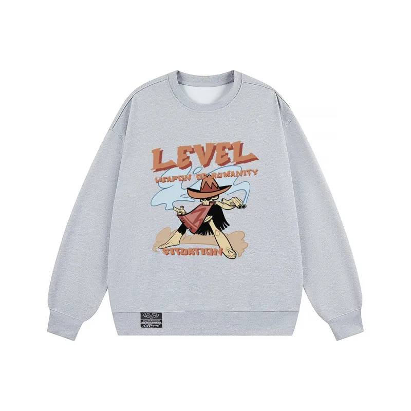 LEVEL RELAX Series Sweatshirts Unisex-6