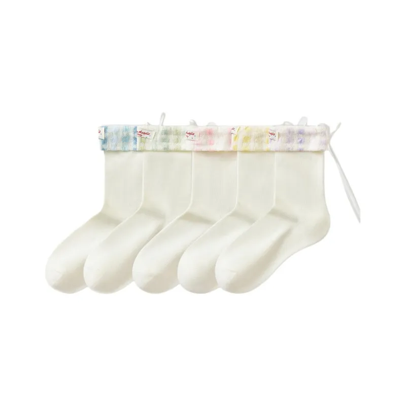 Temooues Mid Calf Socks Women's-9