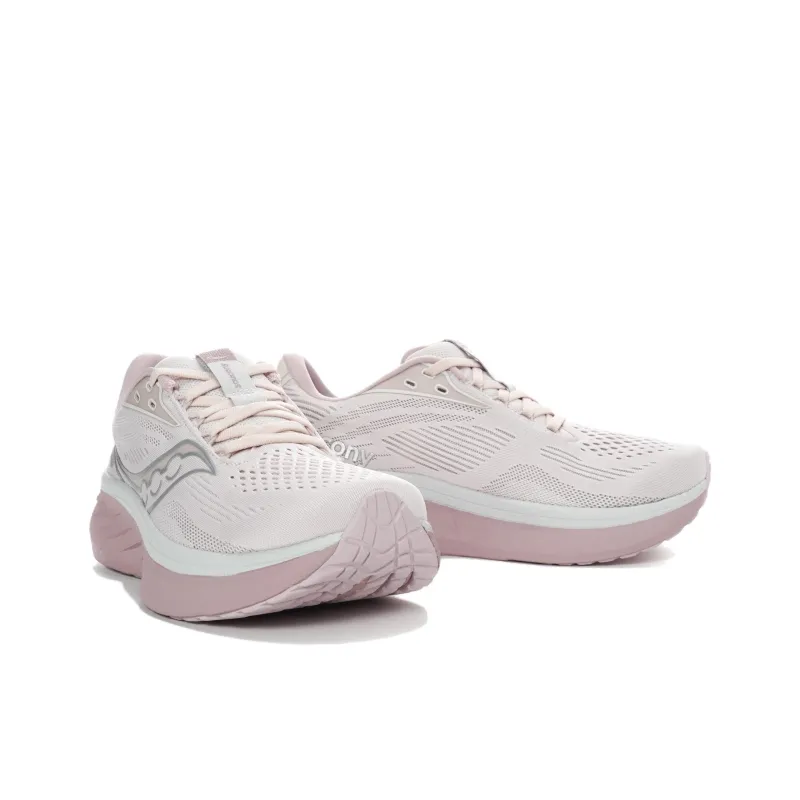 Saucony Anti Slip Wear Resistant Low Top Running Shoes Women's Pink-5