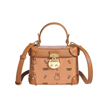 Miffy Synthetic Leather Shoulder Bag Crossbody Bag Handbag Women's Multicolor