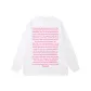 White (Pink Text)
