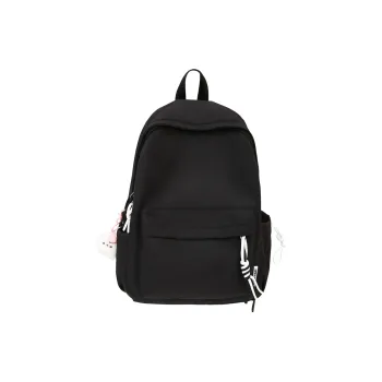 LUVISTRUE Nylon Backpack Unisex Black/Yellow/Orange/Green/White/Pink