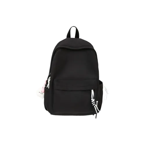 LUVISTRUE Nylon Backpack Unisex Black/Yellow/Orange/Green/White/Pink