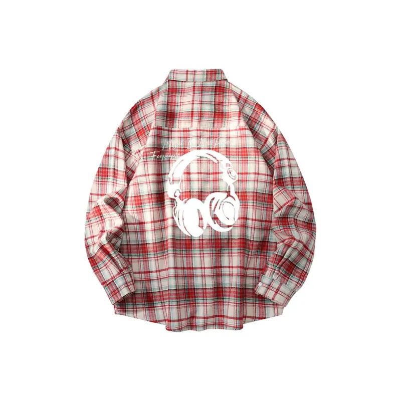 FAX FOR FMACM Shirt Unisex Red Plaid-1