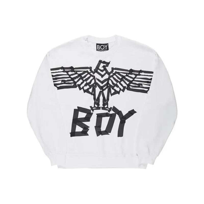 Boy London Sweatshirt Unisex White-0
