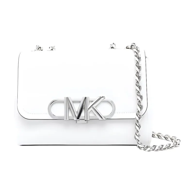 MICHAEL KORS PARKER Leather Crossbody Bag Shoulder Bag Women's White-0