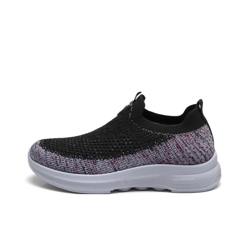 Strongman Casual Shoes Women's Low Top Black/Pink-0