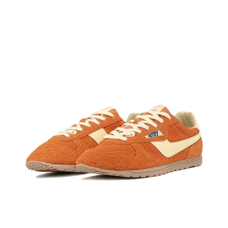 AUTRY WINDSPIN Anti Slip Wear Resistant Low Top Casual Shoes Men's Orange-1