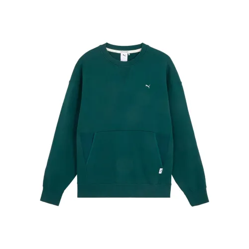 PUMA Sweatshirts Unisex Christmas Green