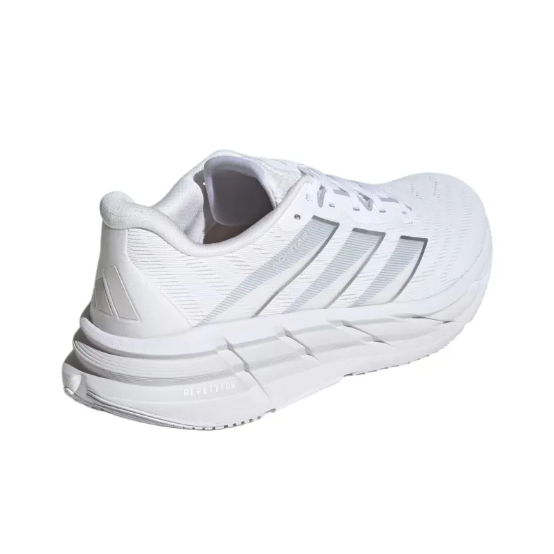 Adidas ADISTAR C Anti Slip Wear Resistant Low Top Casual Running Shoes Men's White-3