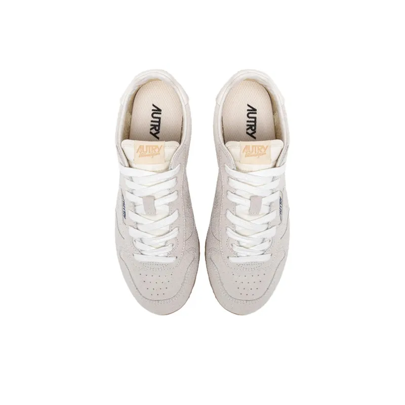 AUTRY WINDSPIN Anti Slip Wear Resistant Low Top Casual Shoes Men's White-2