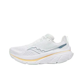 Saucony GUIDE 17 Anti Slip Wear Resistant Low Top Casual Running Shoes Women's White