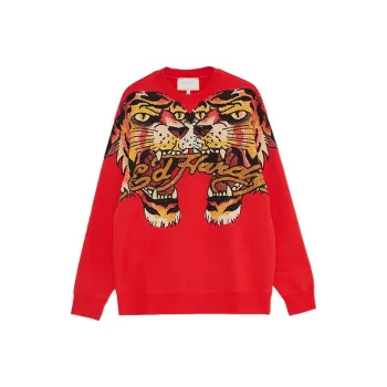 Ed Hardy Sweatshirts Men Red