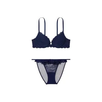 Victoria's Secret Underwear Set Women's Marine Blue