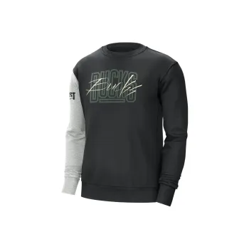 Nike Milwaukee Bucks Courtside Men's Nike Nba Fleece Sweatshirt