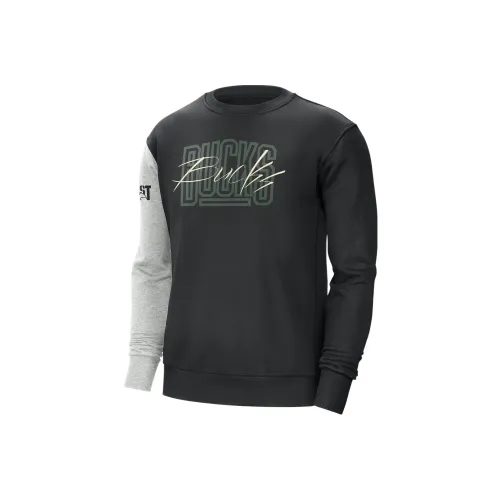 Nike Milwaukee Bucks Courtside Men's Nike Nba Fleece Sweatshirt