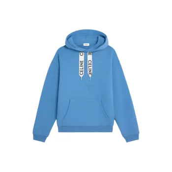CELINE Loose Hoodie In Cotton Fleece