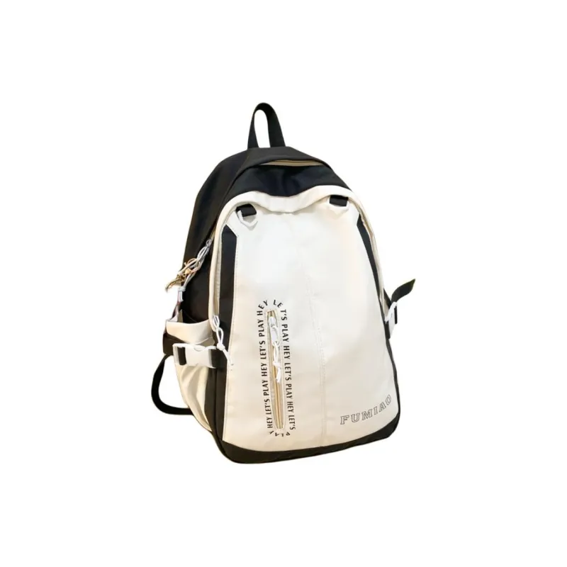 H YXIANG Nylon Backpack Regular Women's Multicolor-1