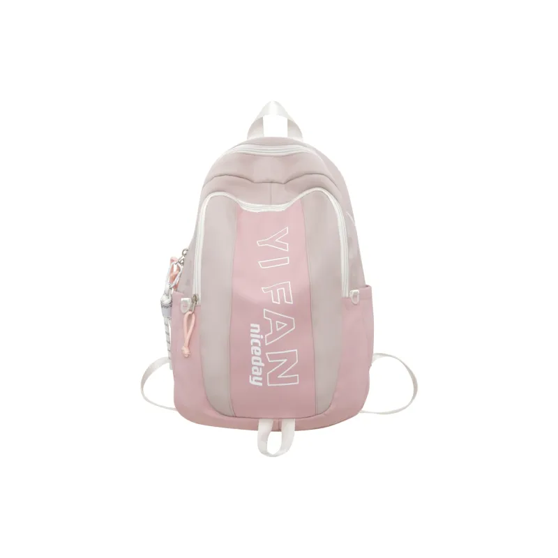H YXIANG Nylon Backpack Unisex Multicolor-5