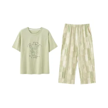 DanceBees Pajama Set Women's Light Green