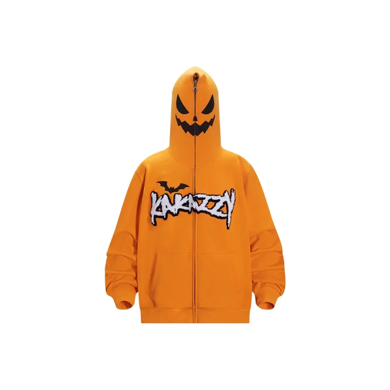 KAKAZZY Sweatshirts Unisex Orange-0