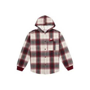 Supreme Nike Plaid Hooded Sweatshirt