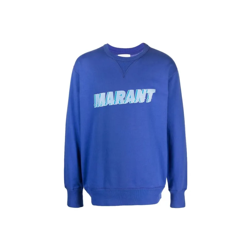 ISABEL MARANT Sweatshirts Men Blue-0