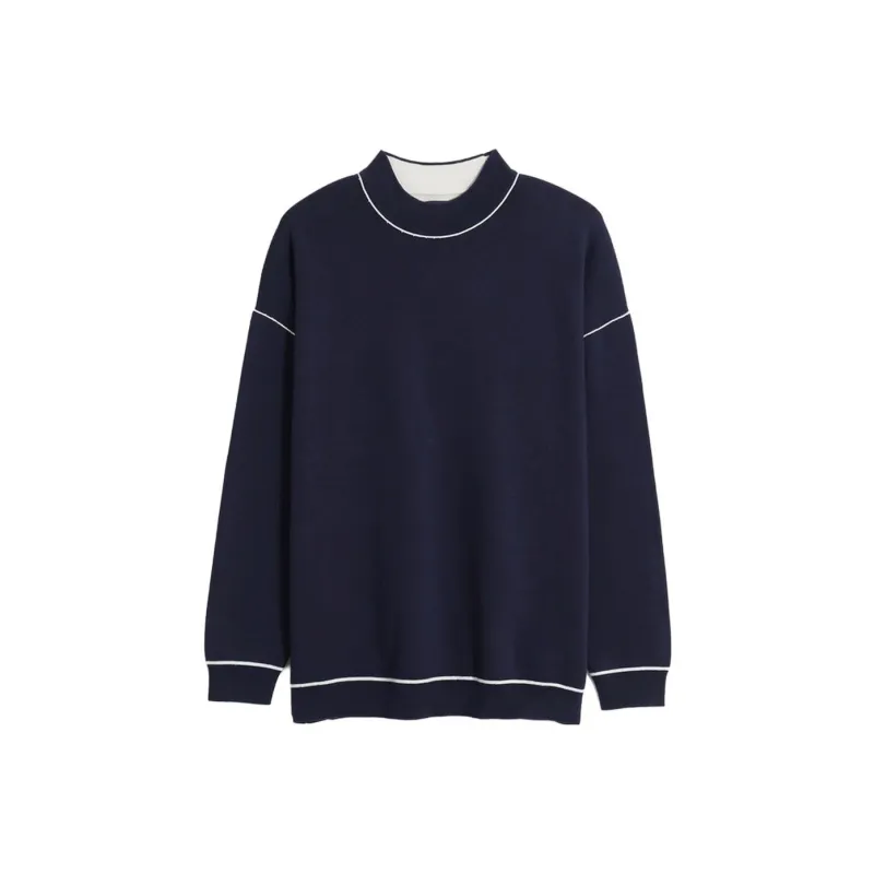 GAP Sweatshirts Unisex Navy Blue-0