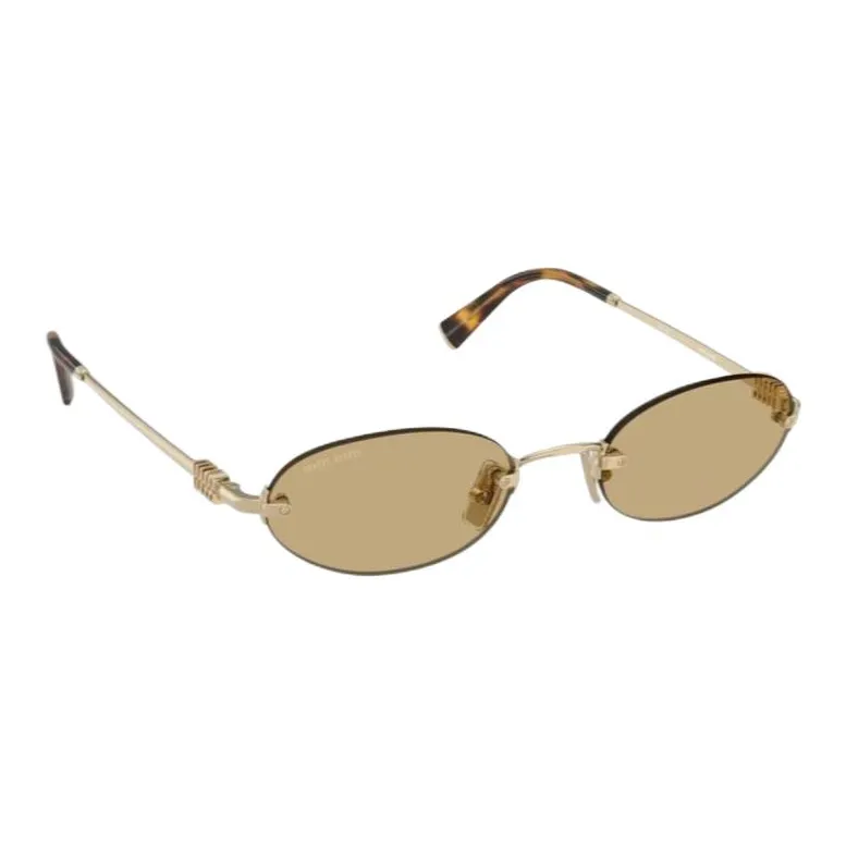 MIU MIU Eyewear Logo lettering Sunglasses-1