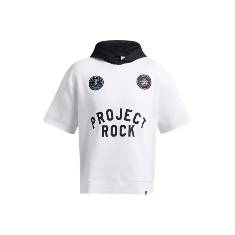 Under Armour Project Rock Icon Sweatshirt Men's White-0