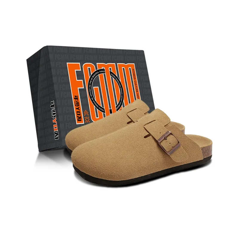 FCMM Closed Toe Slippers Women's Box Included-8