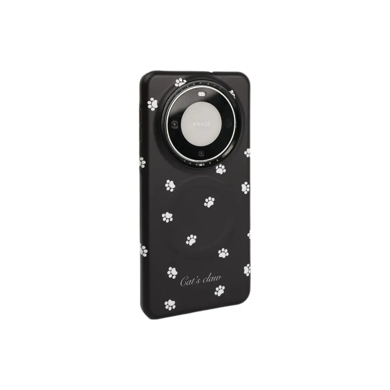 Sopi Acrylic Material Full Screen Cat Paw Magnetic Stand Phone Cases Compatibility With Huawei Mate 70/60 Pro/Pro+-5