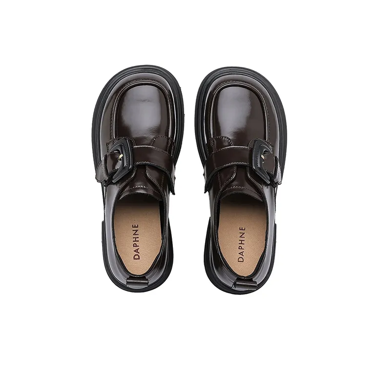 DAPHNE Loafers Women's Brown/Black-9