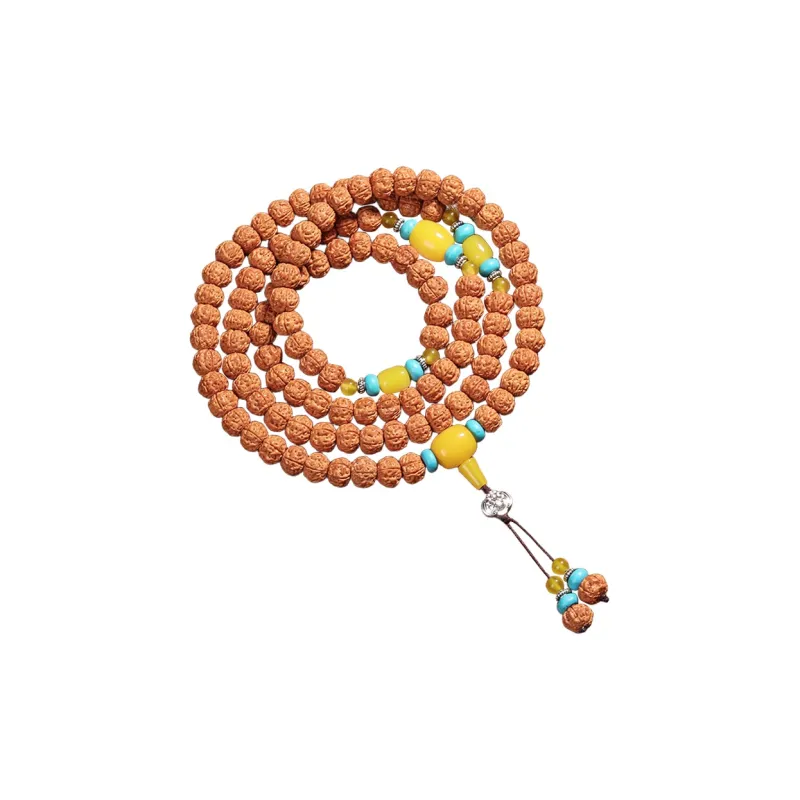 JIUHUASHAN King Kong Bodhi Seeds Bead Chain Unisex-15