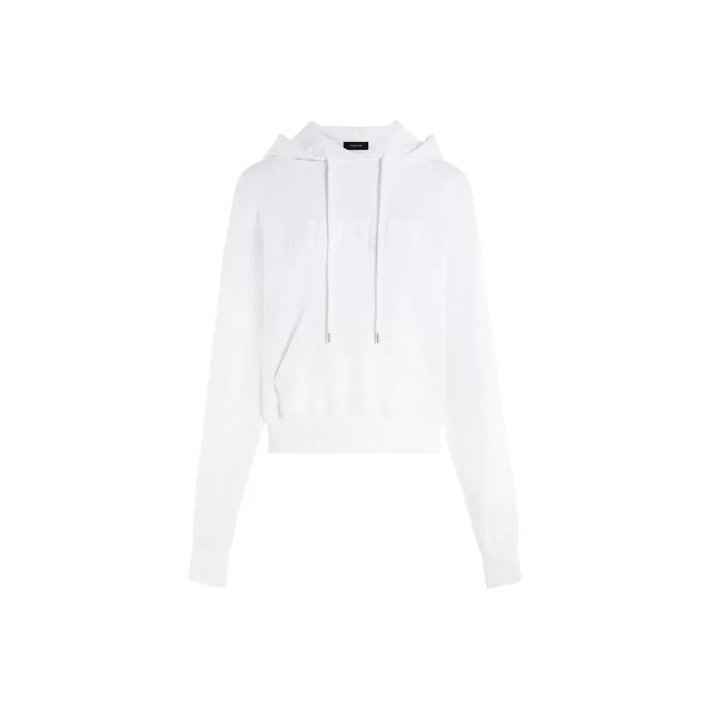 Mugler SS24 Sweatshirt Unisex White-0