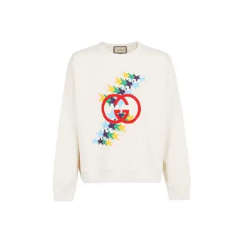 GUCCI Interlocking G Star Flash Sweatshirt