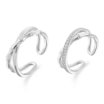 Colev Kie S925 Silver Rings Unisex Silver