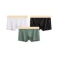 3 Pack-White+Black+Gray Wood Green