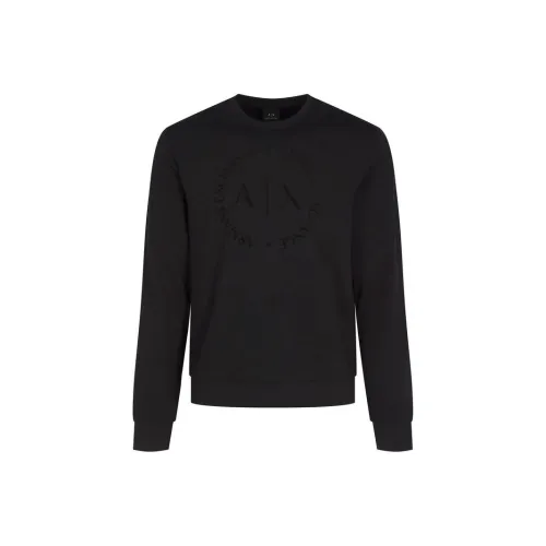 ARMANI EXCHANGE Sweatshirts Men Black