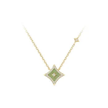 Lola Rose Natural Aventurine Jade Necklaces Women's