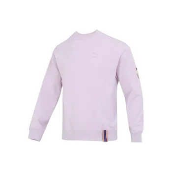 PUMA Team Badge Sweatshirts Men Light Purple
