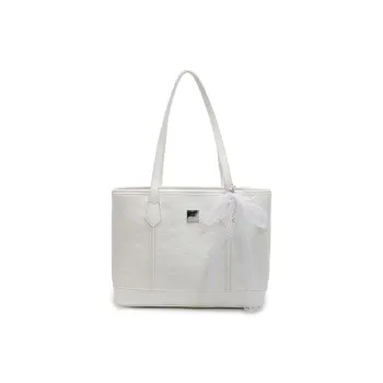 HCXK PU Shoulder Bag Women's White/Black/Blue/Pink