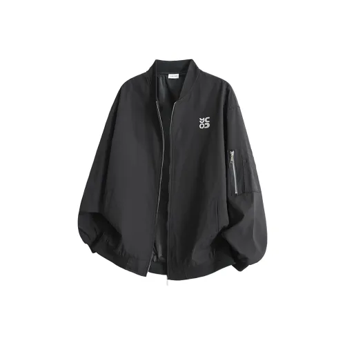 YOSICIL Jackets Coats Unisex Black